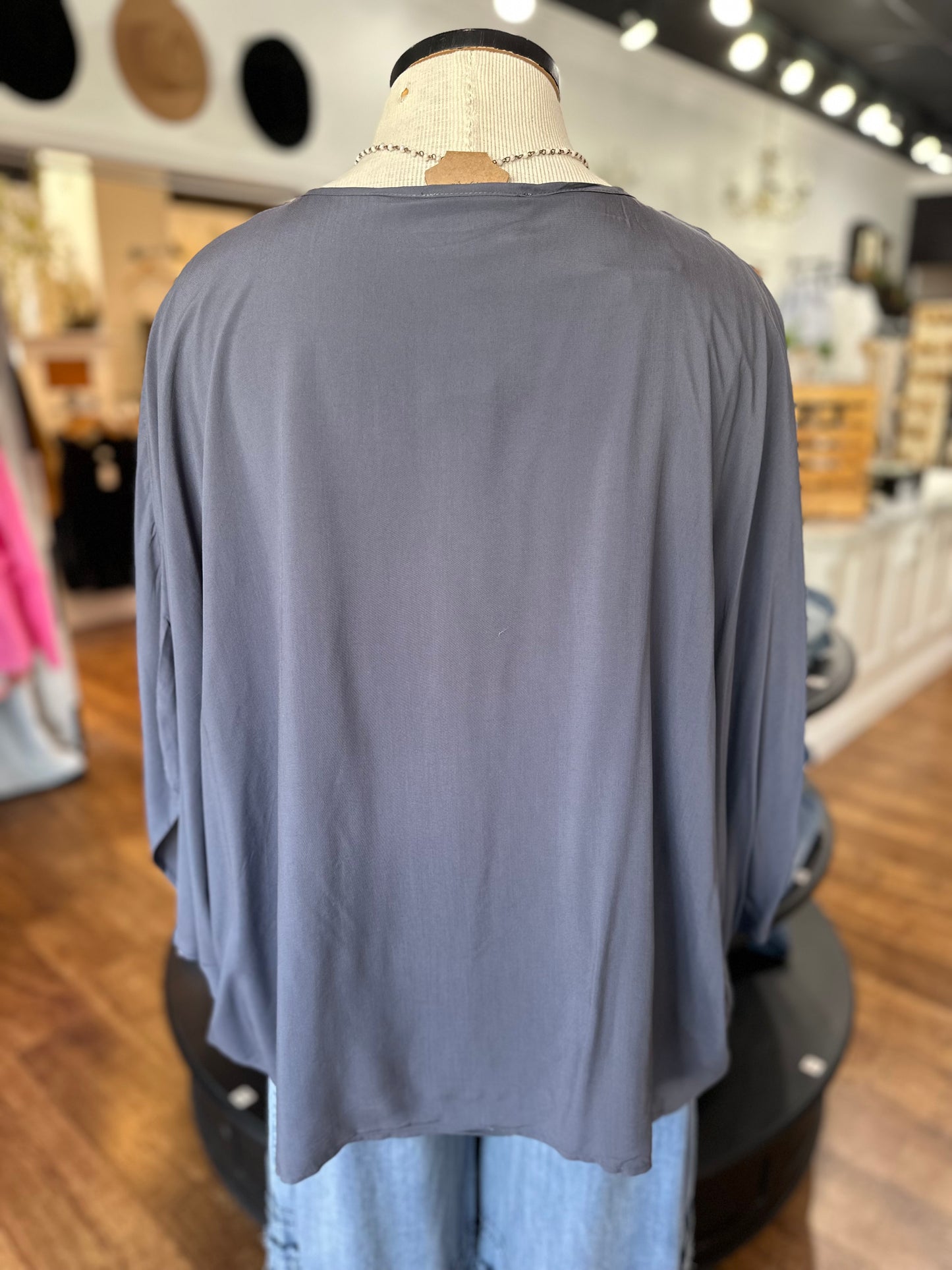 Obviously Lovely Embroidered Top