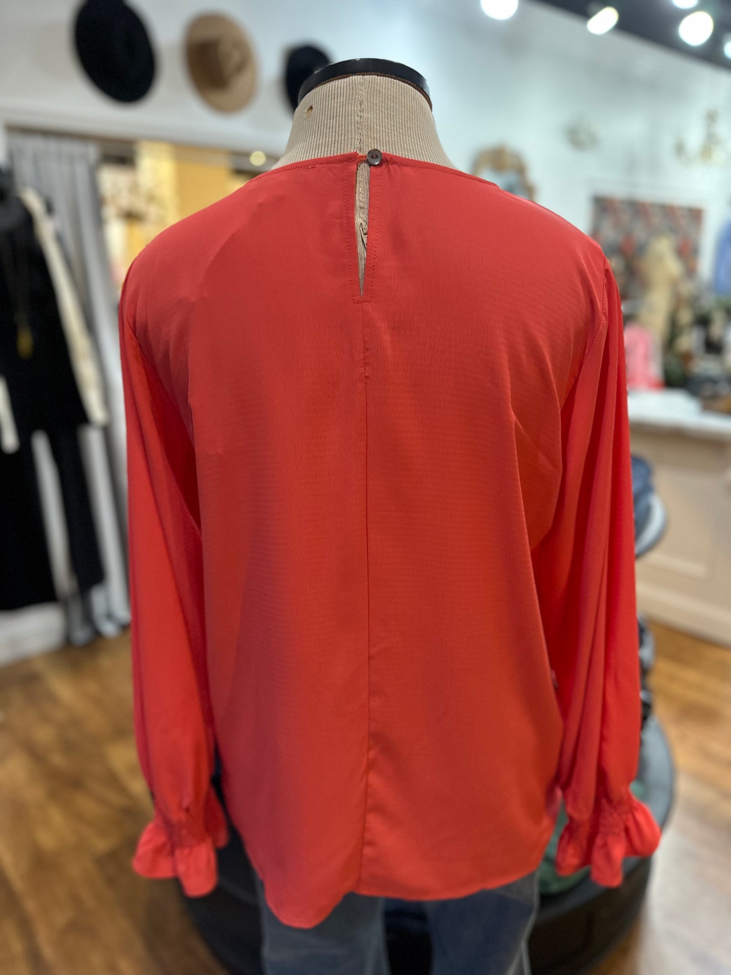 Worth the Wait Bubble Sleeve Top