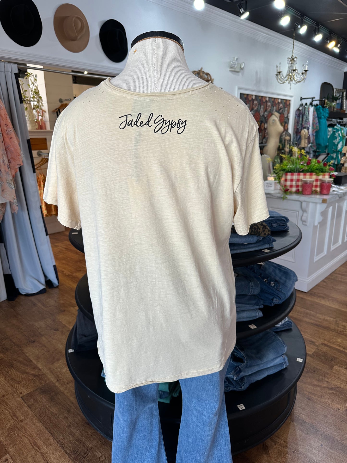 Jaded Gypsy Moon Dance Tee ~ Get Rowdy