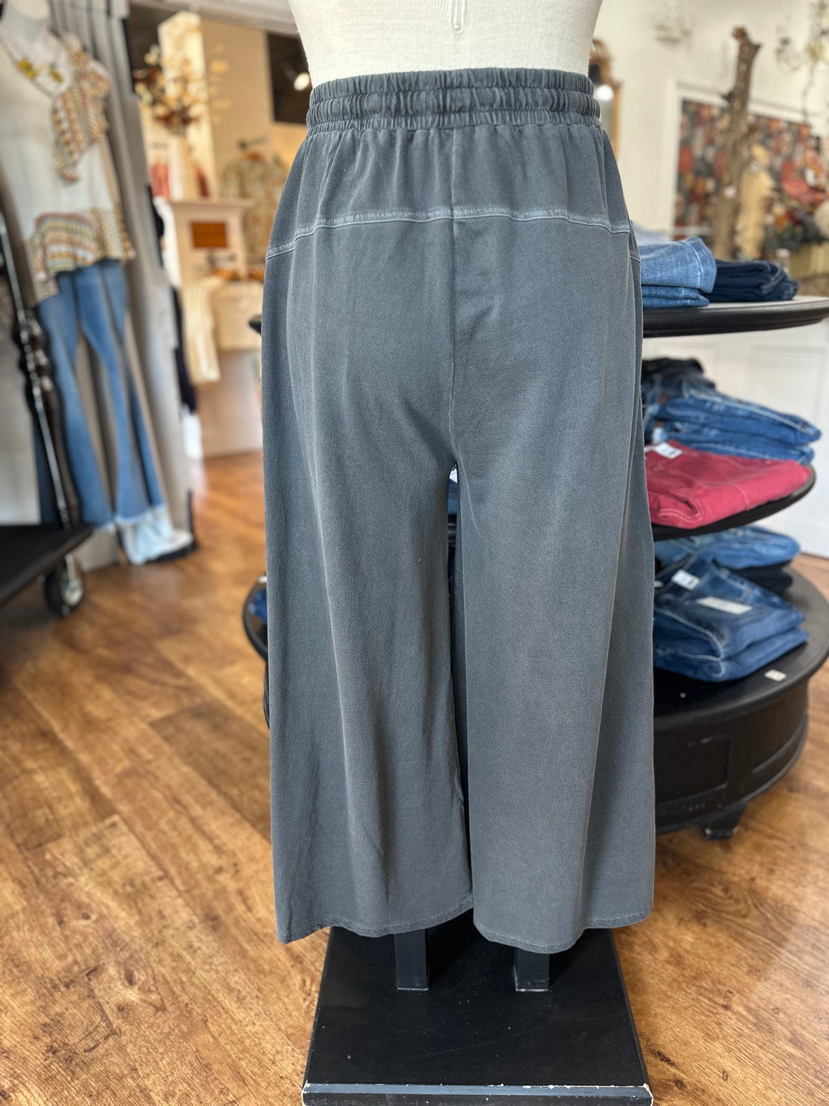 Want It More Wide Leg Pants ~ Black
