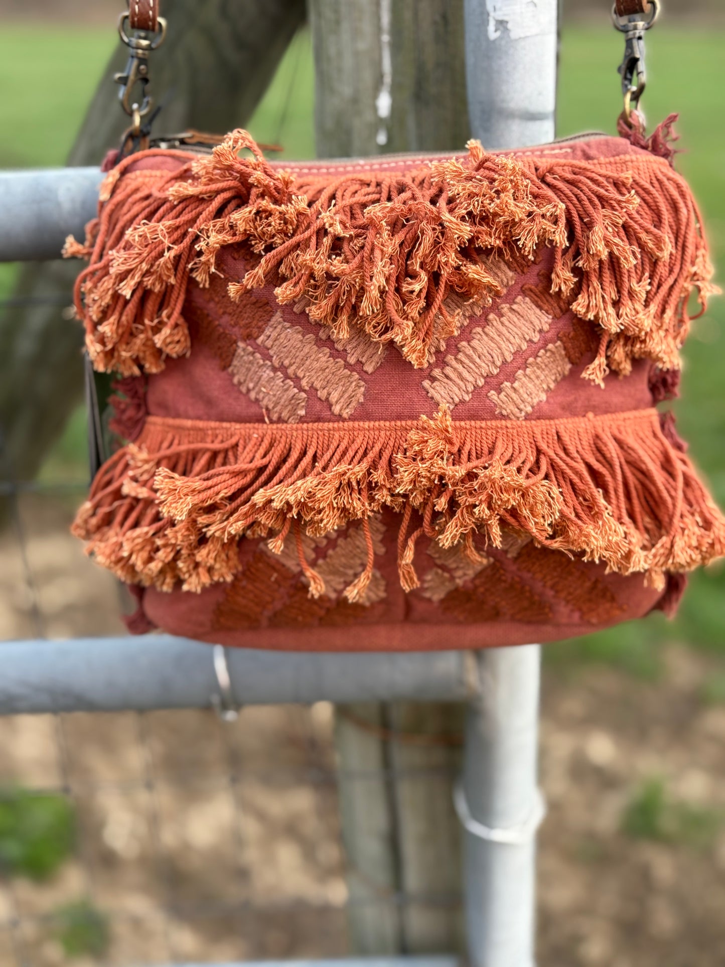 Myra Sunset Fringe Small & Crossbody Bag