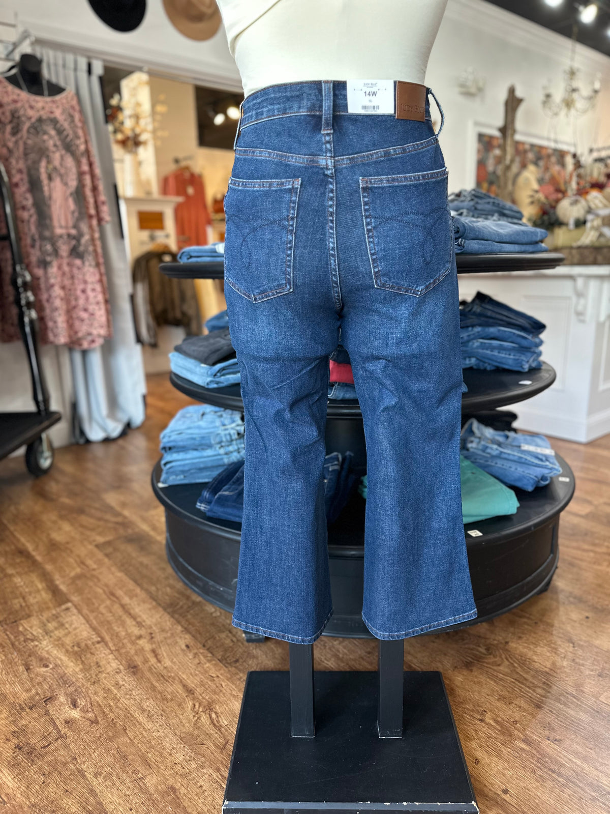 Judy Blue High Waist Tummy Control Kick Flare Jean ~ AMY