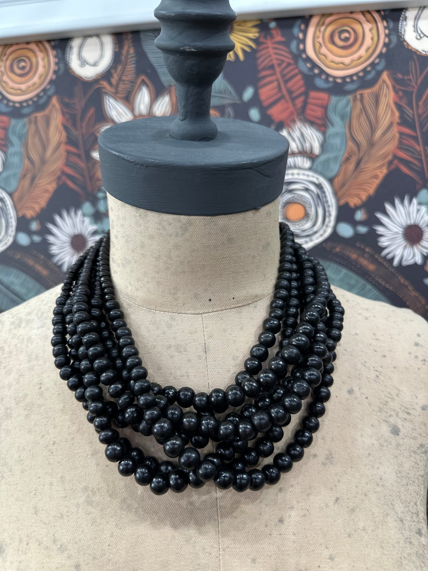 Time Will Tell Beaded Necklace