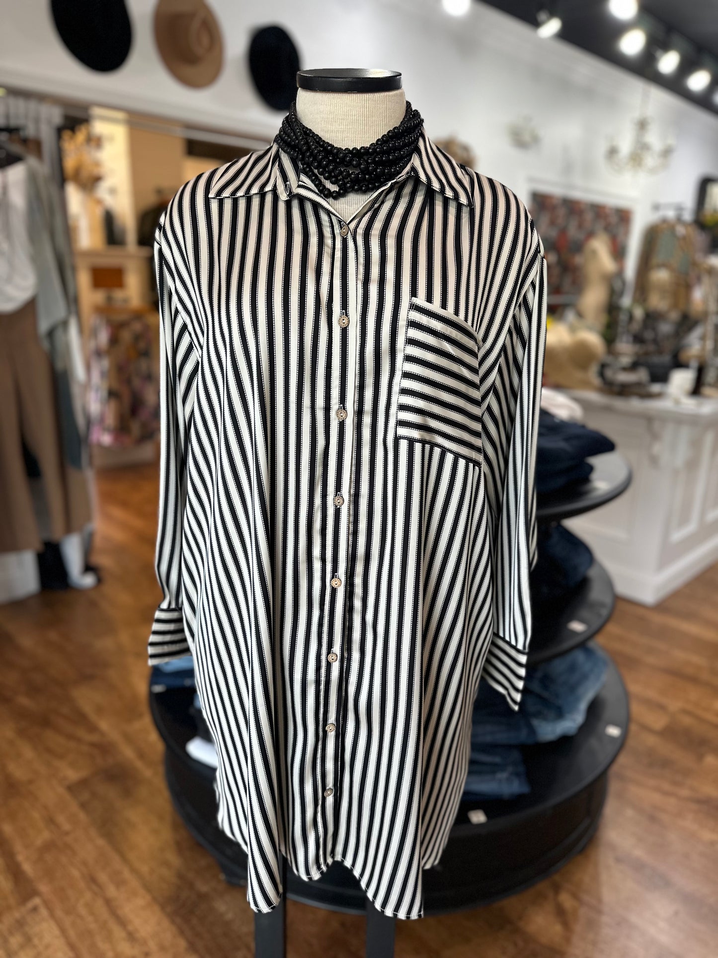 Work With You Striped Dress