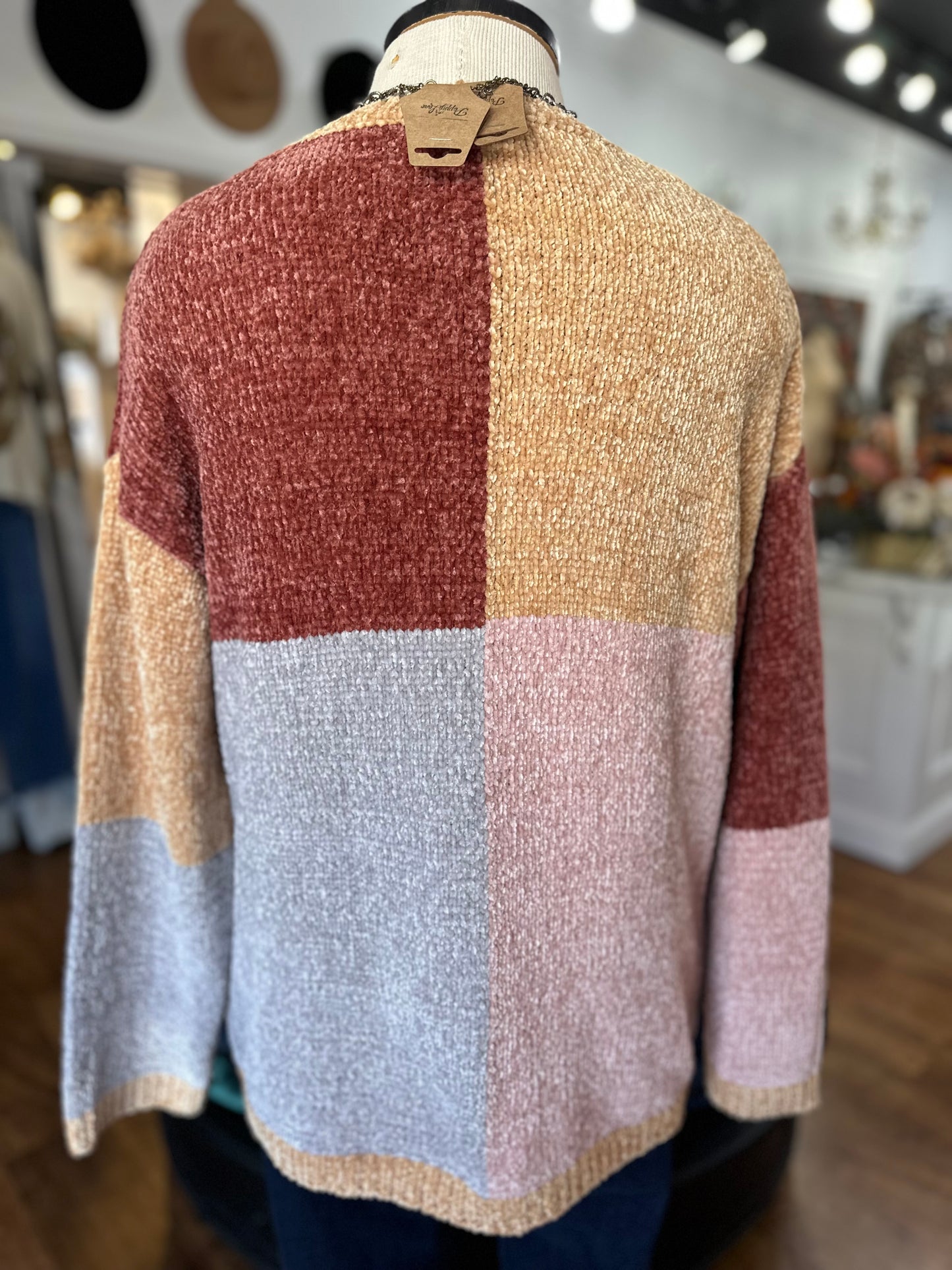 Woodland Wanderer Color Block Sweater