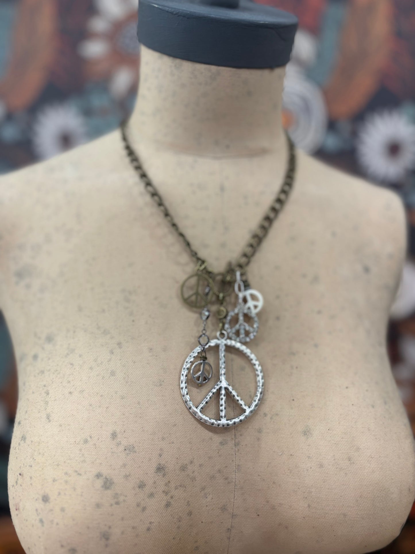 My Path To Peace Charm Necklace