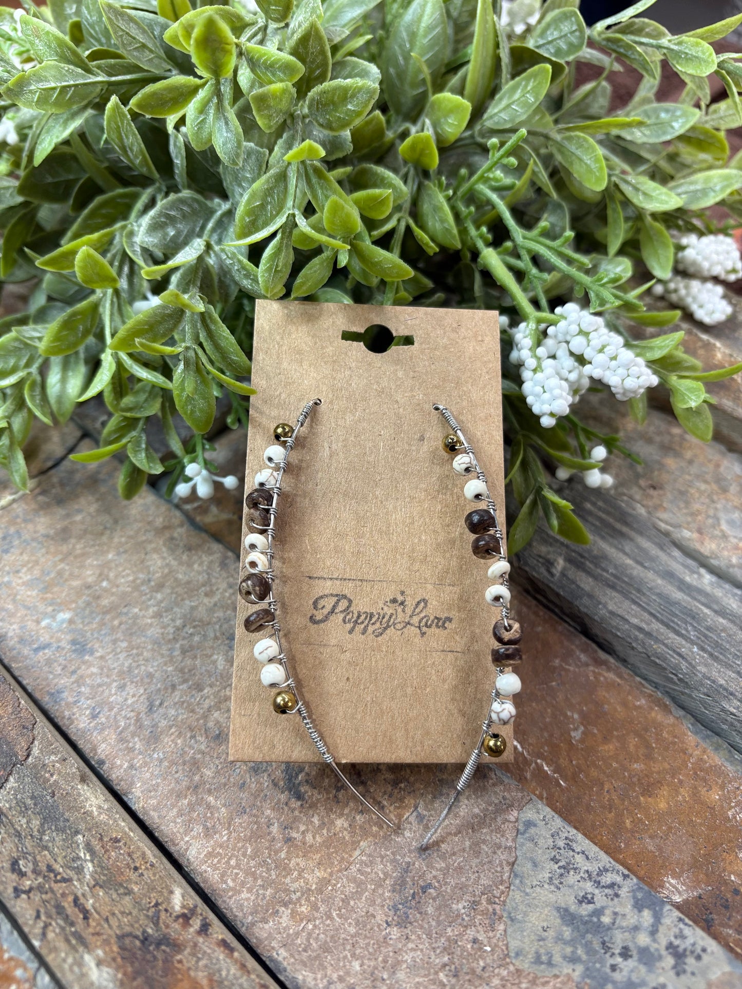 On The Trail Stone Earrings