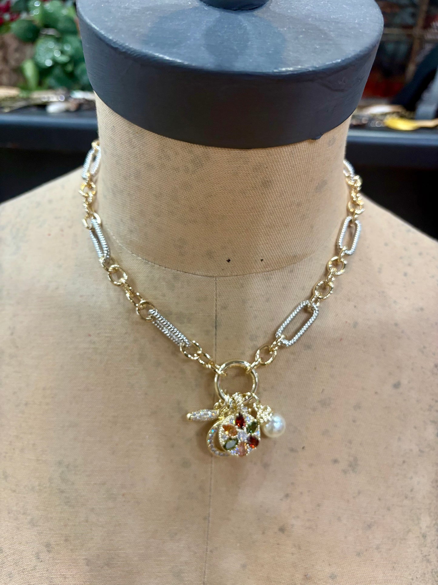 Spark Edit Charm Necklace