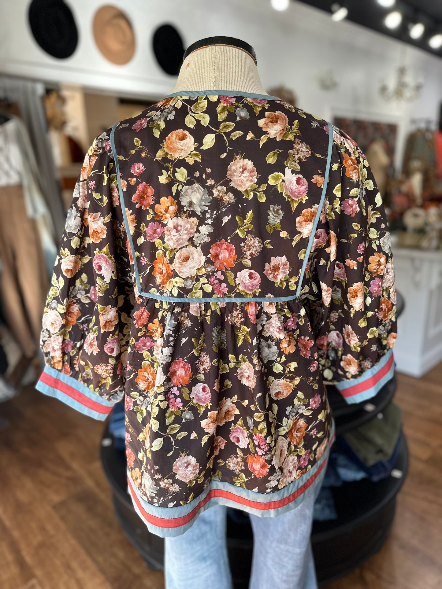 Far From Finished Floral Top