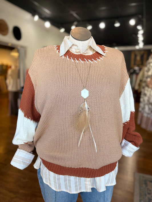 Around The Block Sweater
