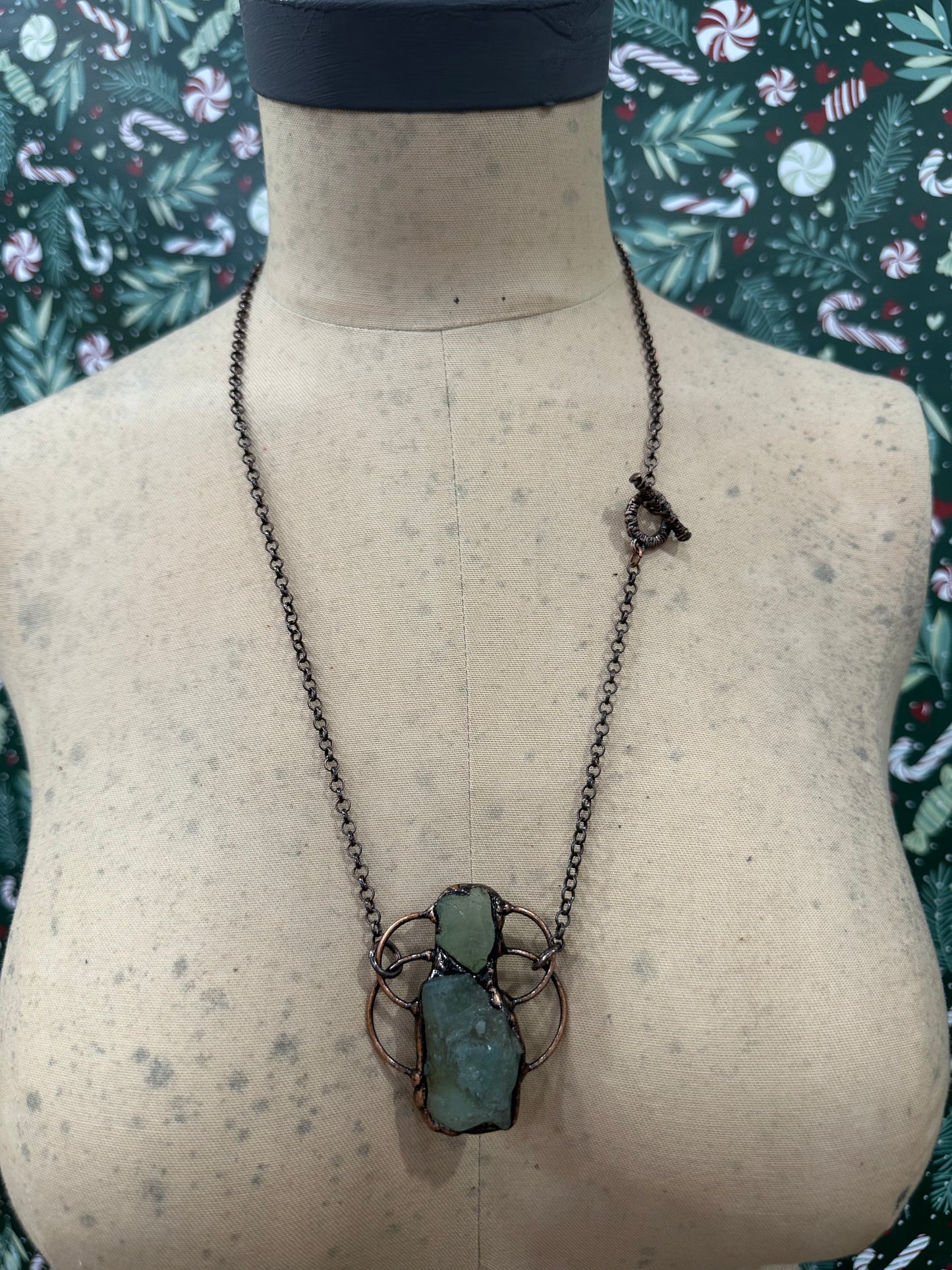 Back To The Start Natural Stone Necklace