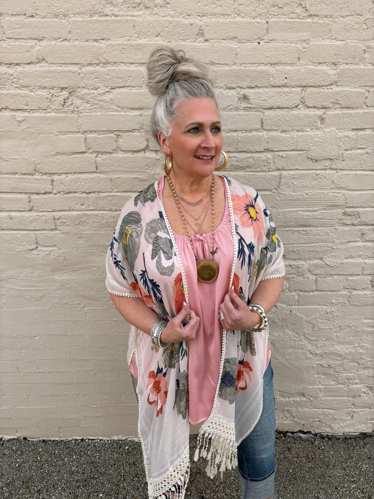 Stylish Vibes Satin Tank ~ Blush