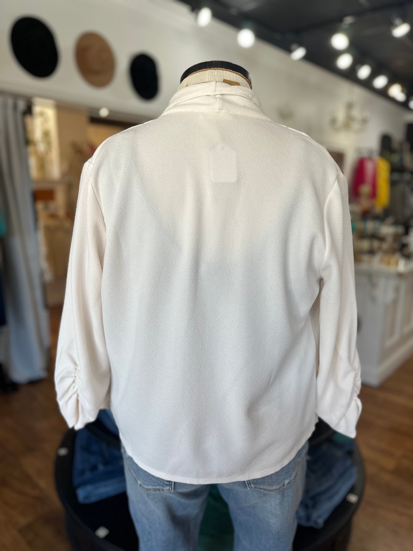The Favorite Time Ivory Blazer