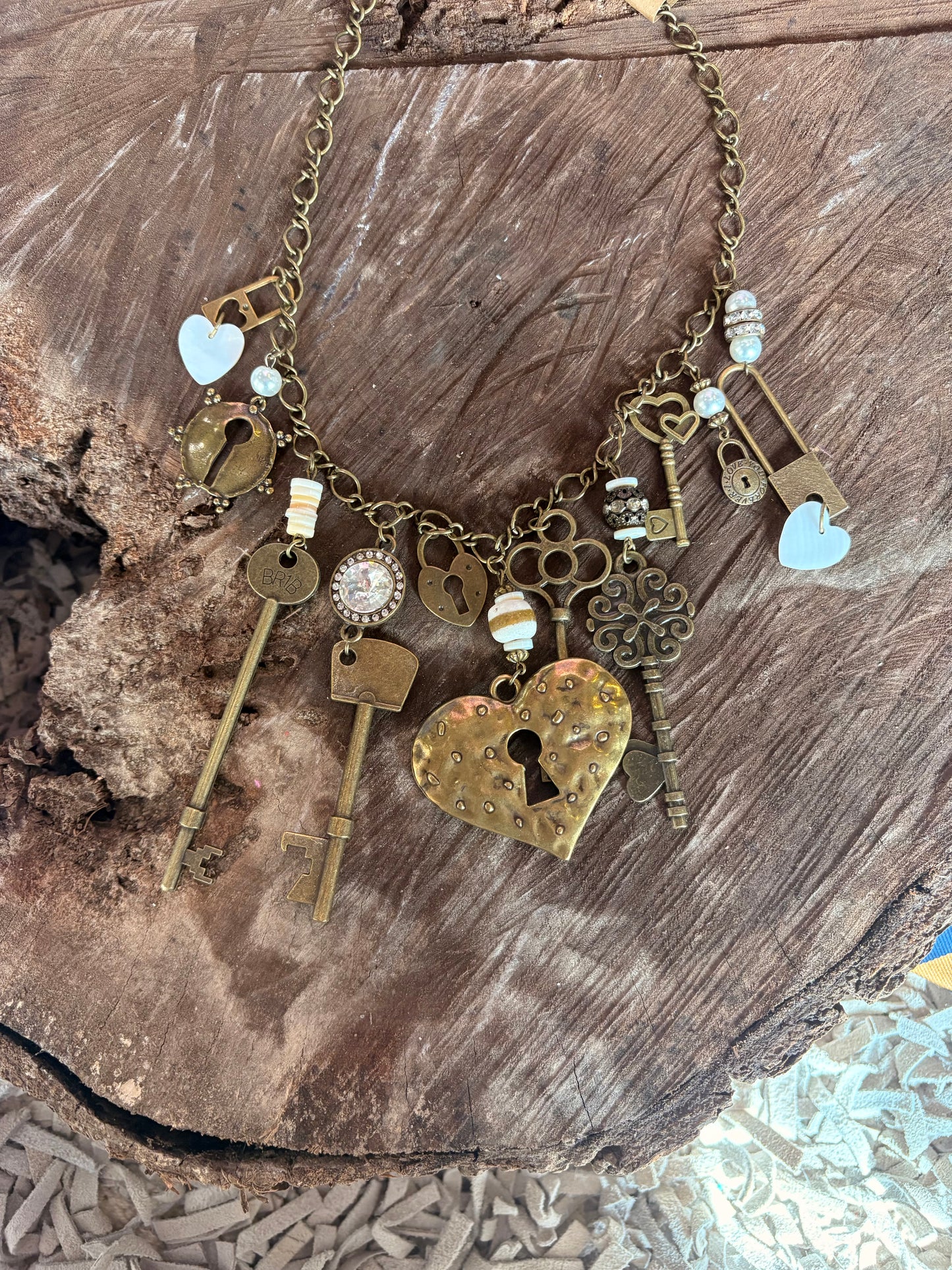 Unlock the Moment Key Charm Necklace