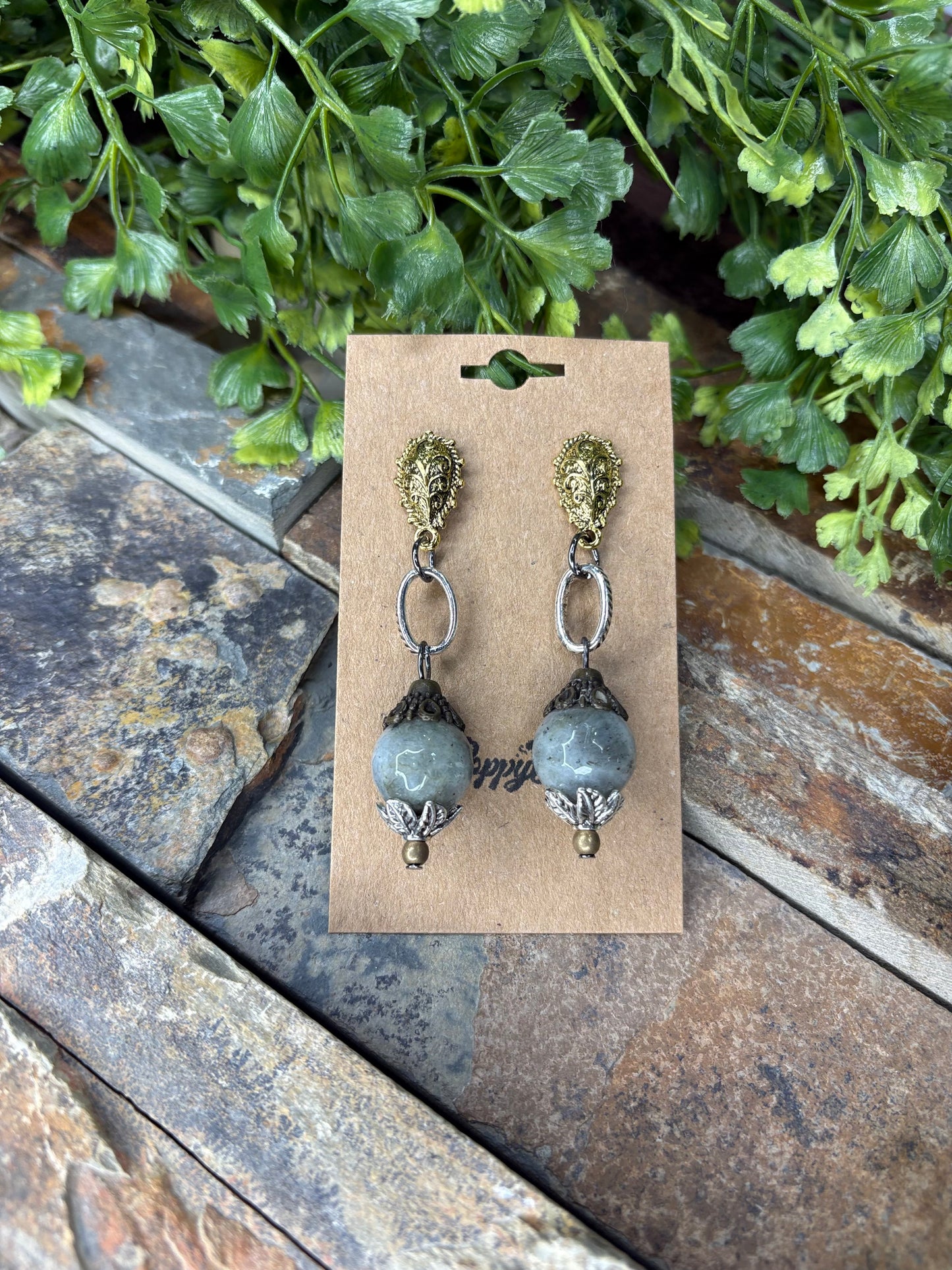 Dream Big Stone Earrings