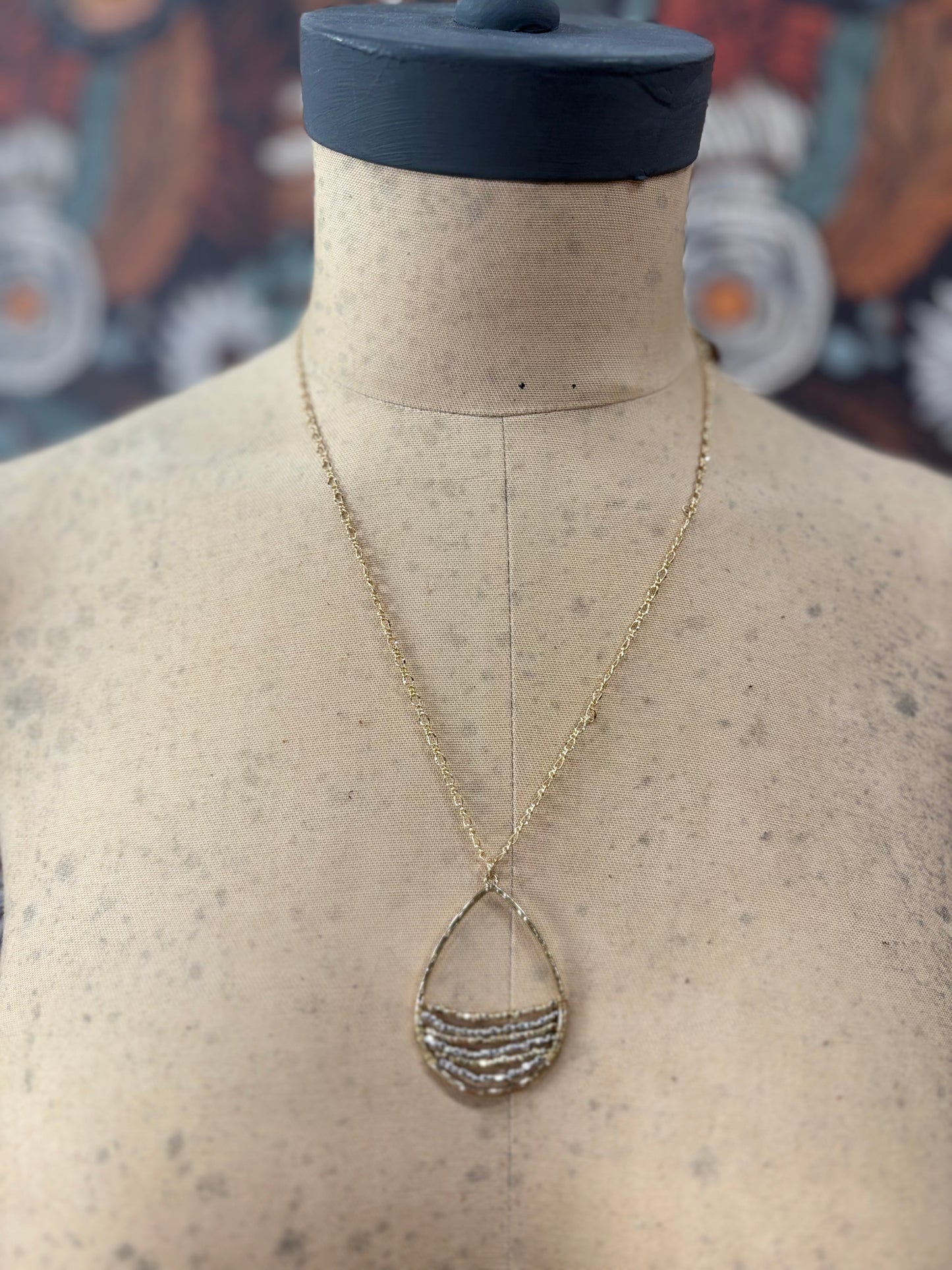 Change It Up Teardrop Necklace