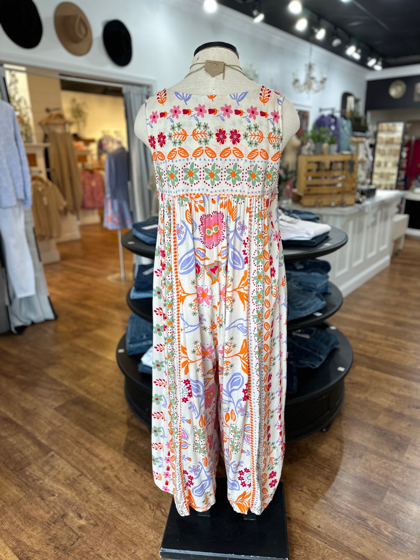 Botanical Brunch Printed Jumpsuit
