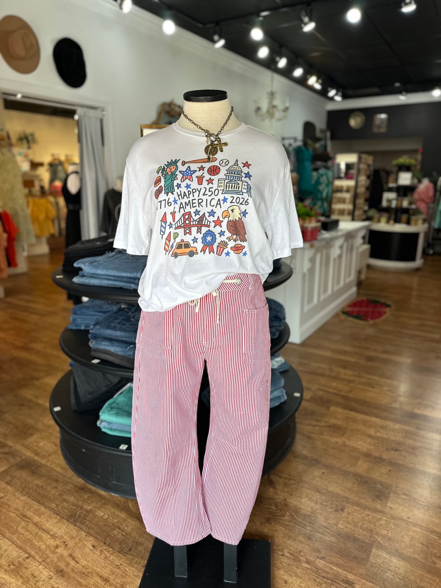 All American Girl Striped Pants