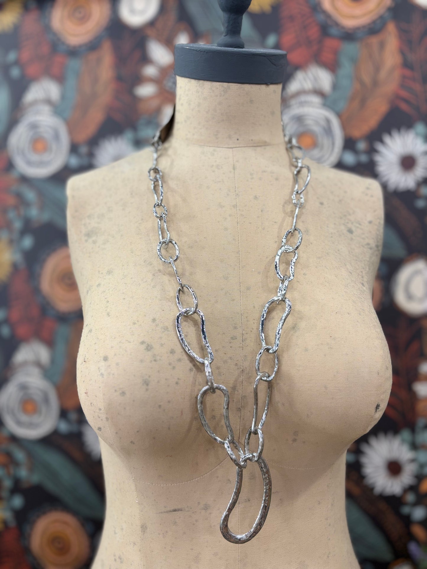 Feeling Glam Silver Chain Necklace
