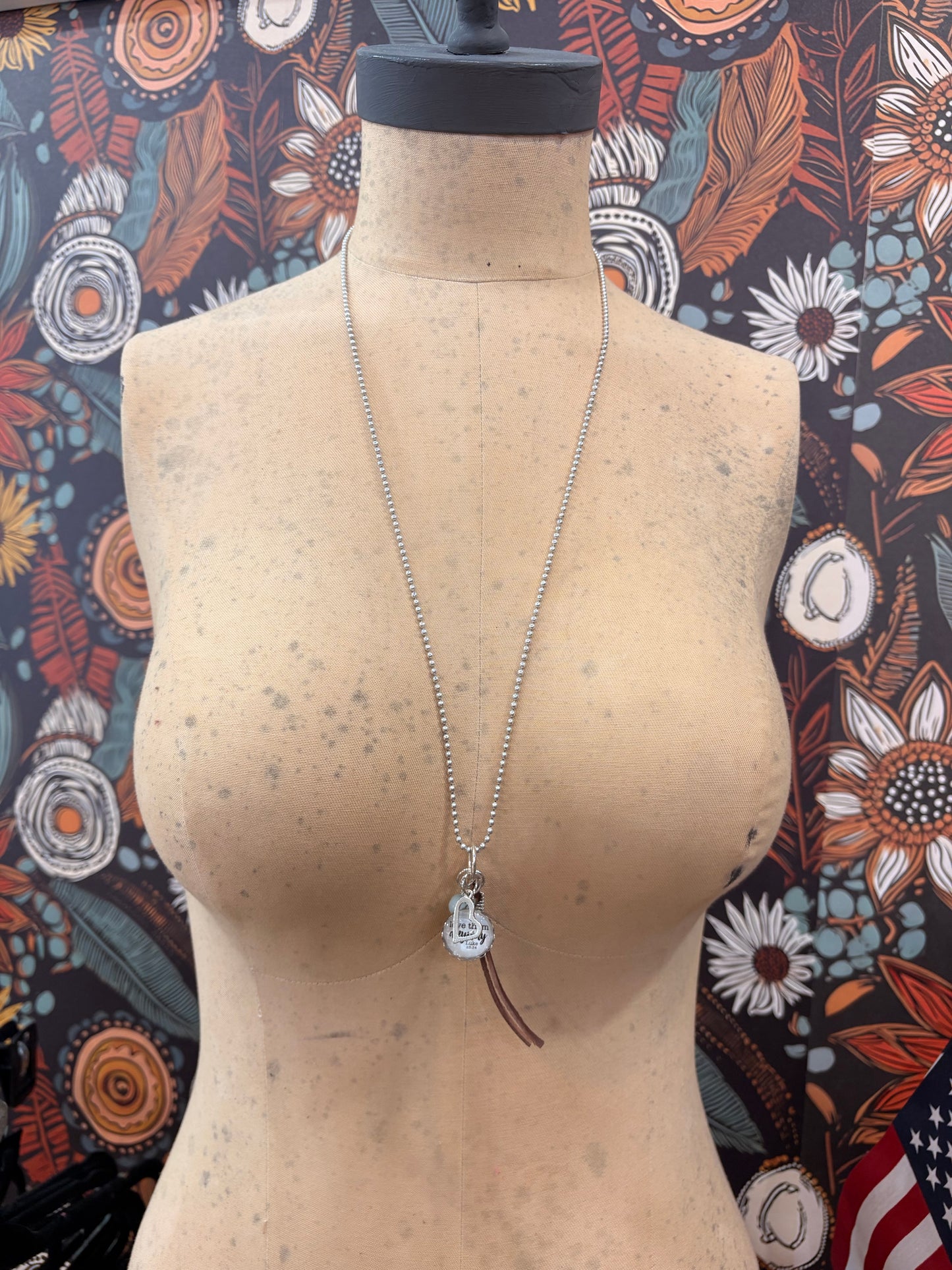 Love Them Anyway Fringe Necklace