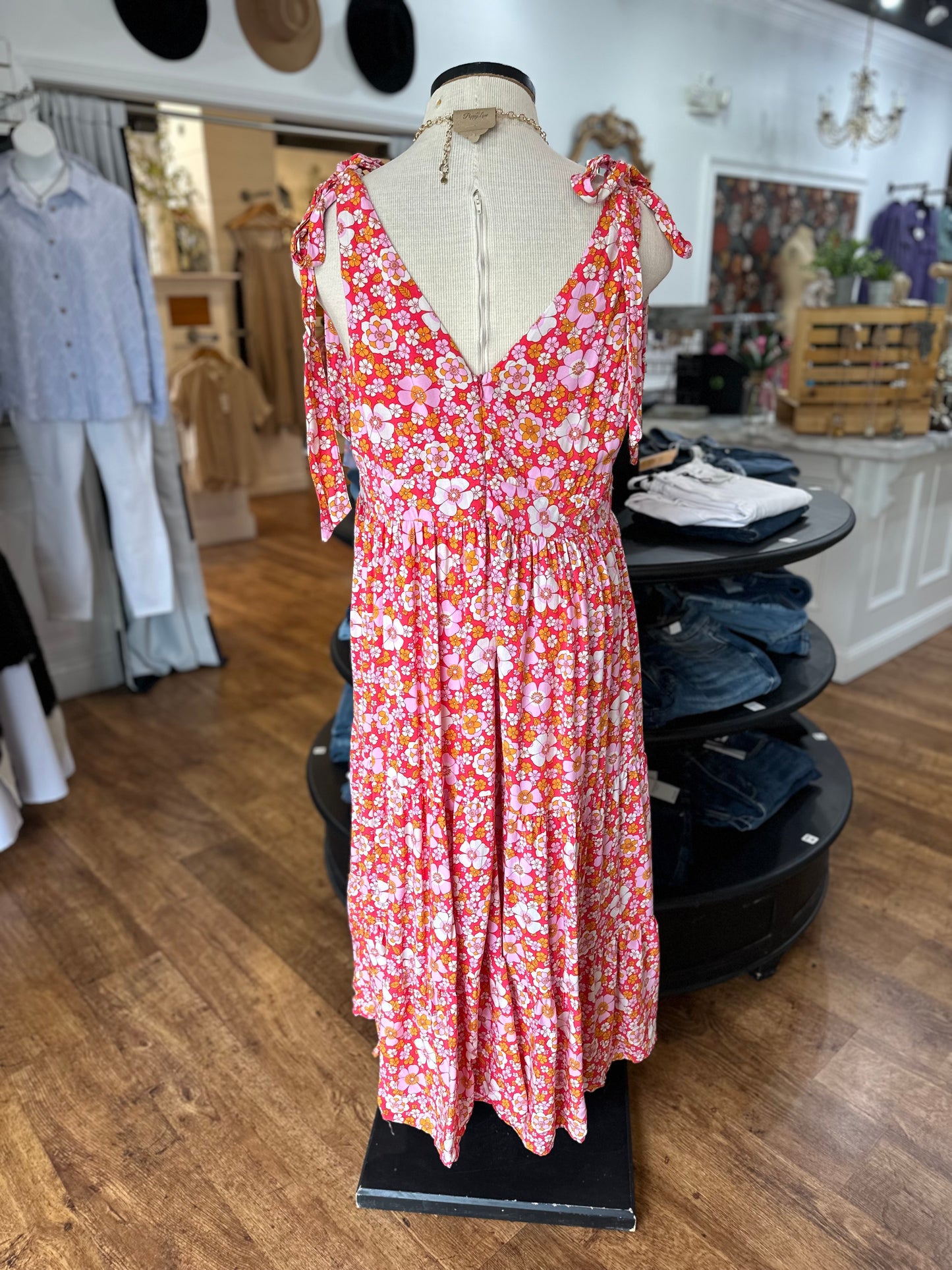 Spring Fever Floral Maxi Dress