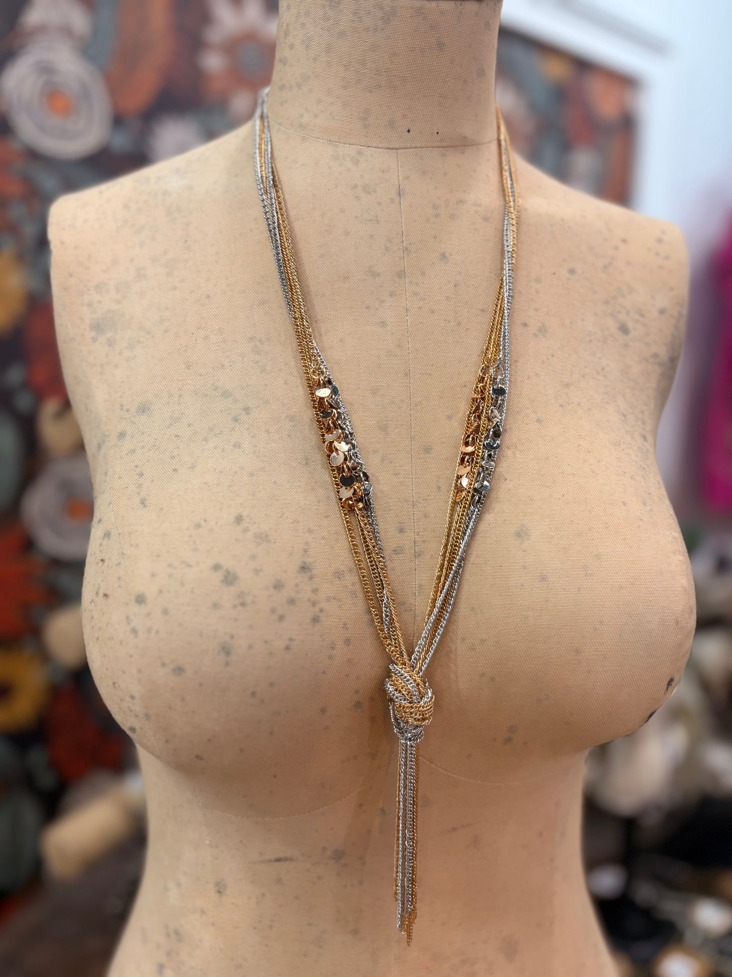 Intertwined Knot Necklace