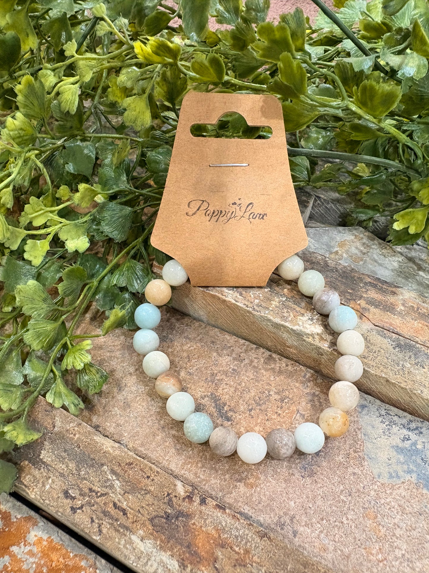 Stone Edit Natural Bracelet / Amazon Stone