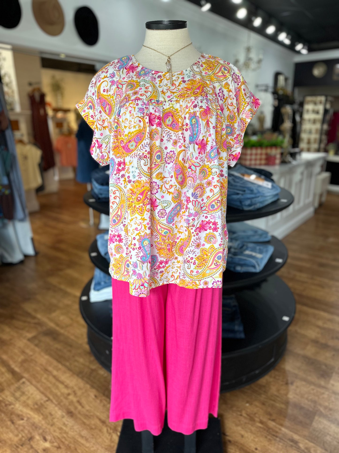 Pretty City Floral Top