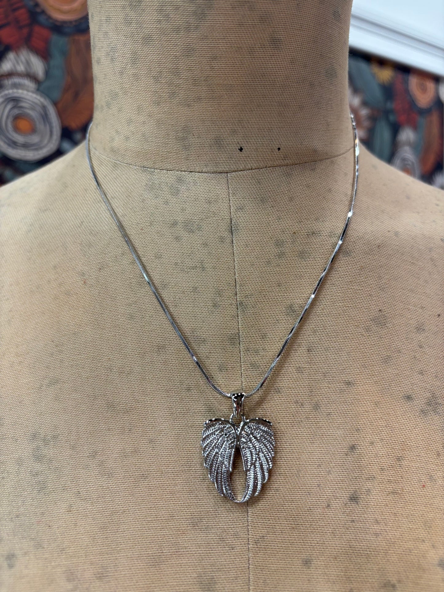 Everlasting Flight Pendant Necklace