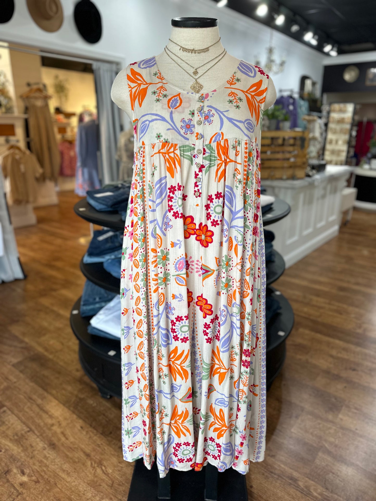 Botanical Brunch Printed Jumpsuit