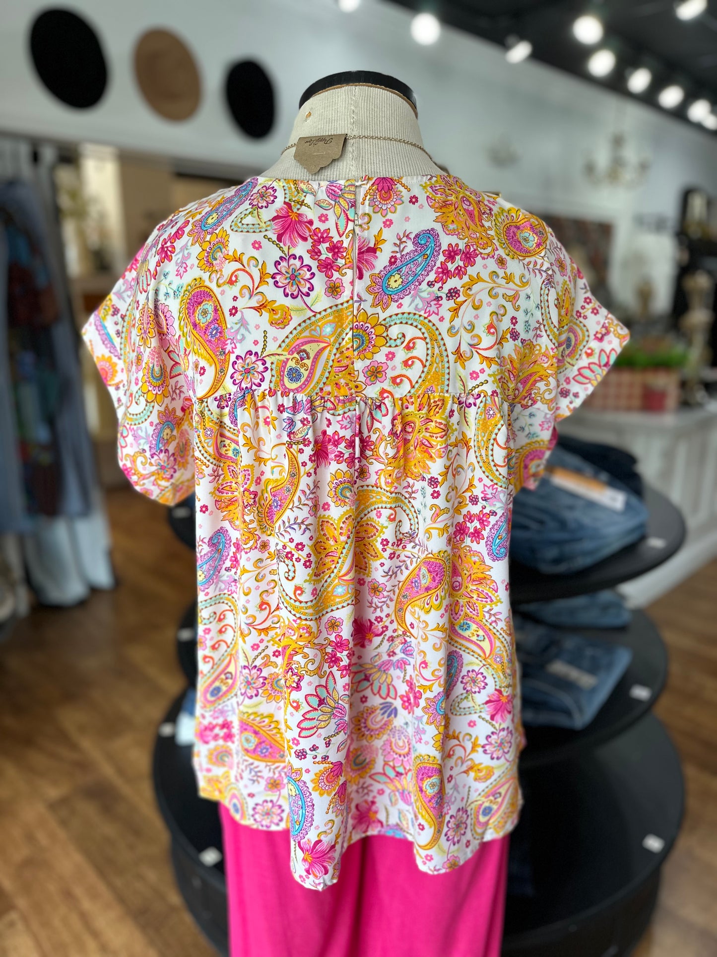 Pretty City Floral Top
