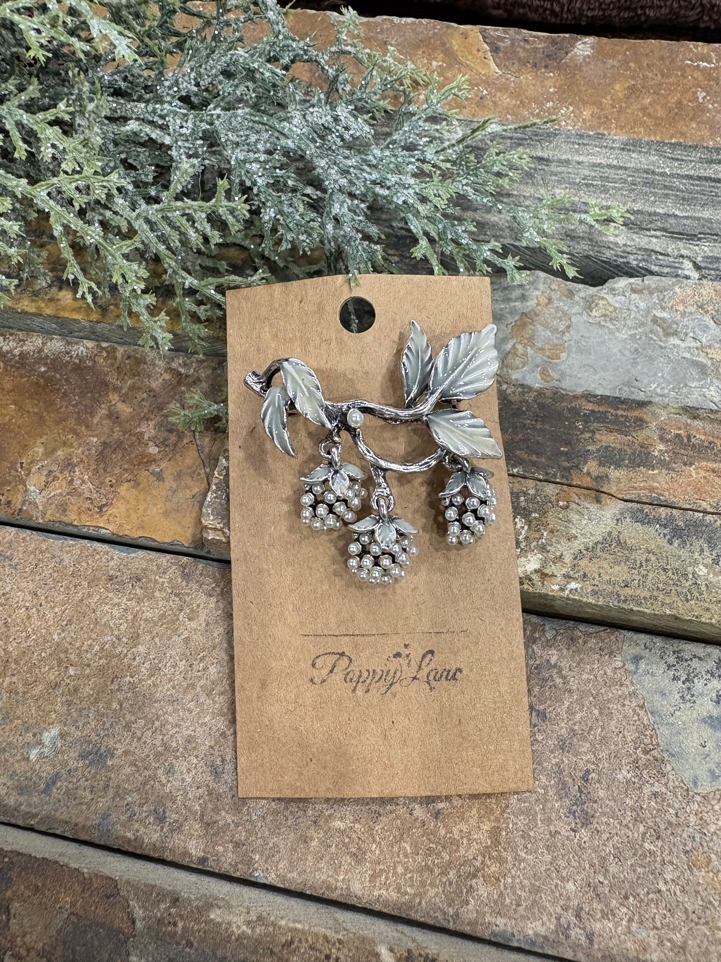 Clusters of Pearls Brooch