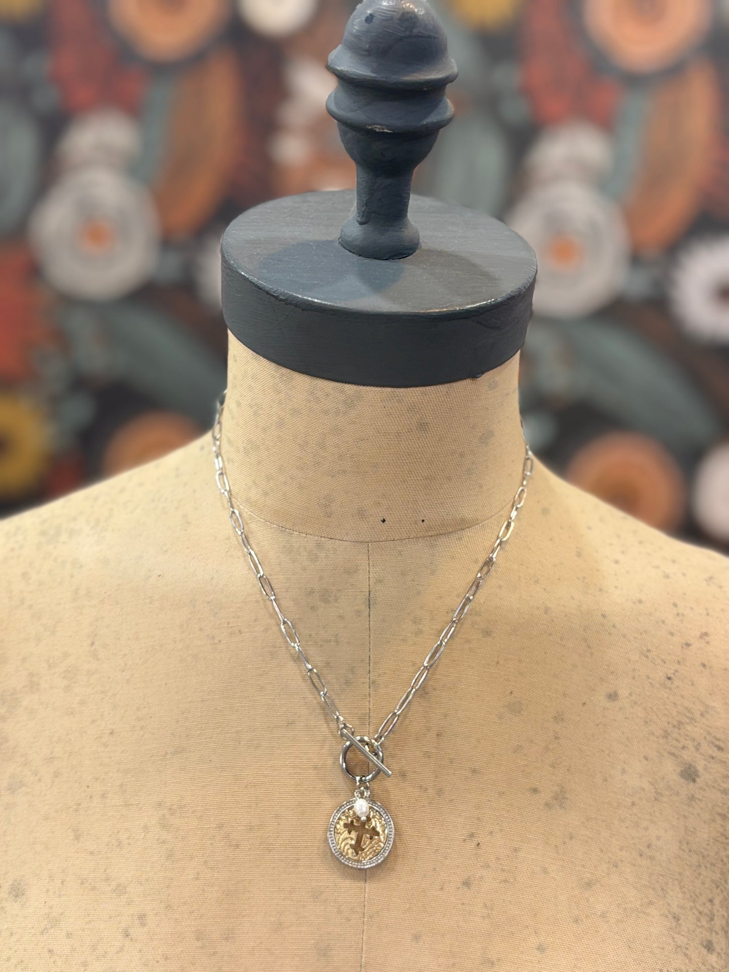 Hint of Devotion Charm Necklace