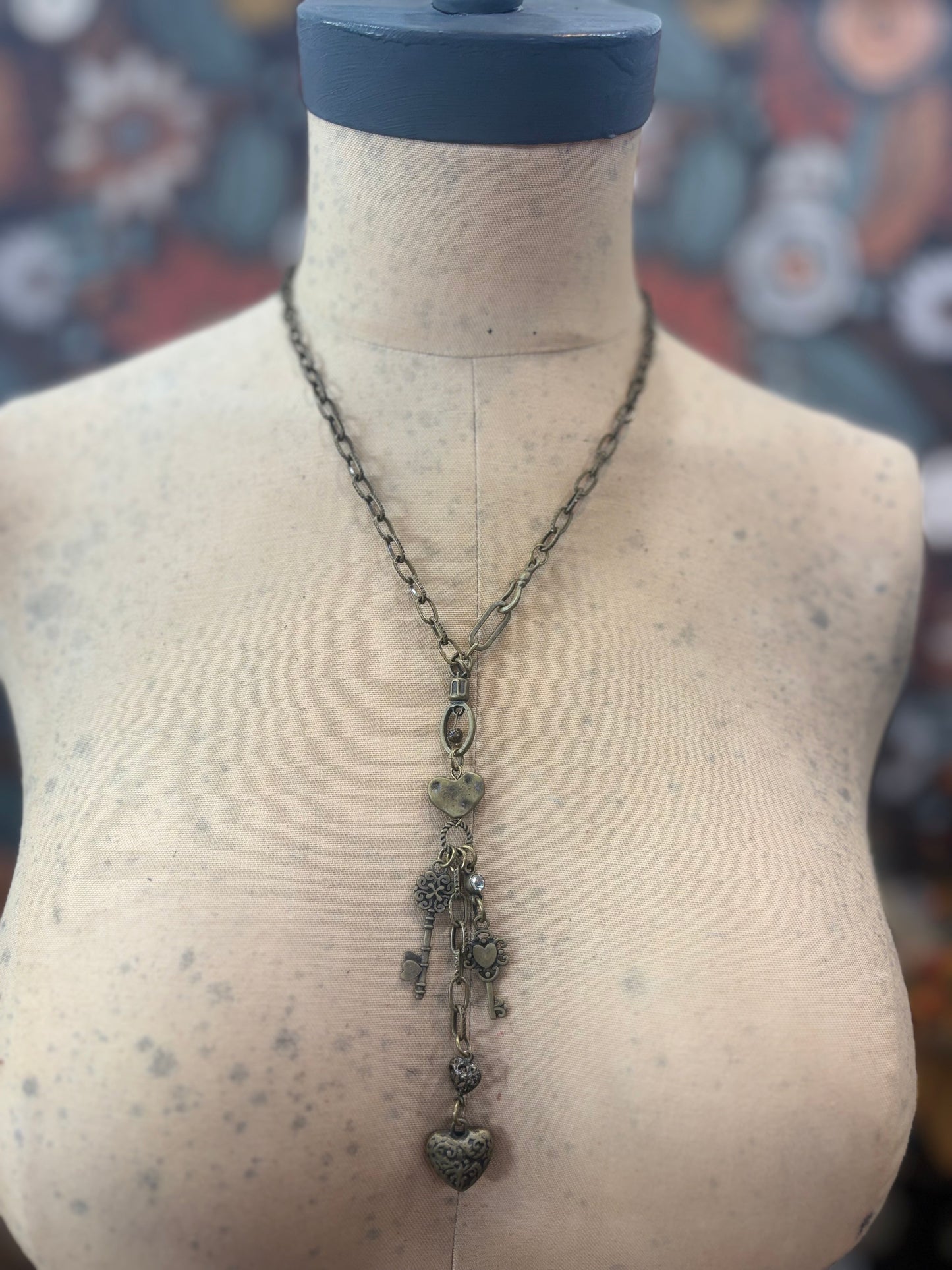 Keeper Of My Heart Charm Necklace