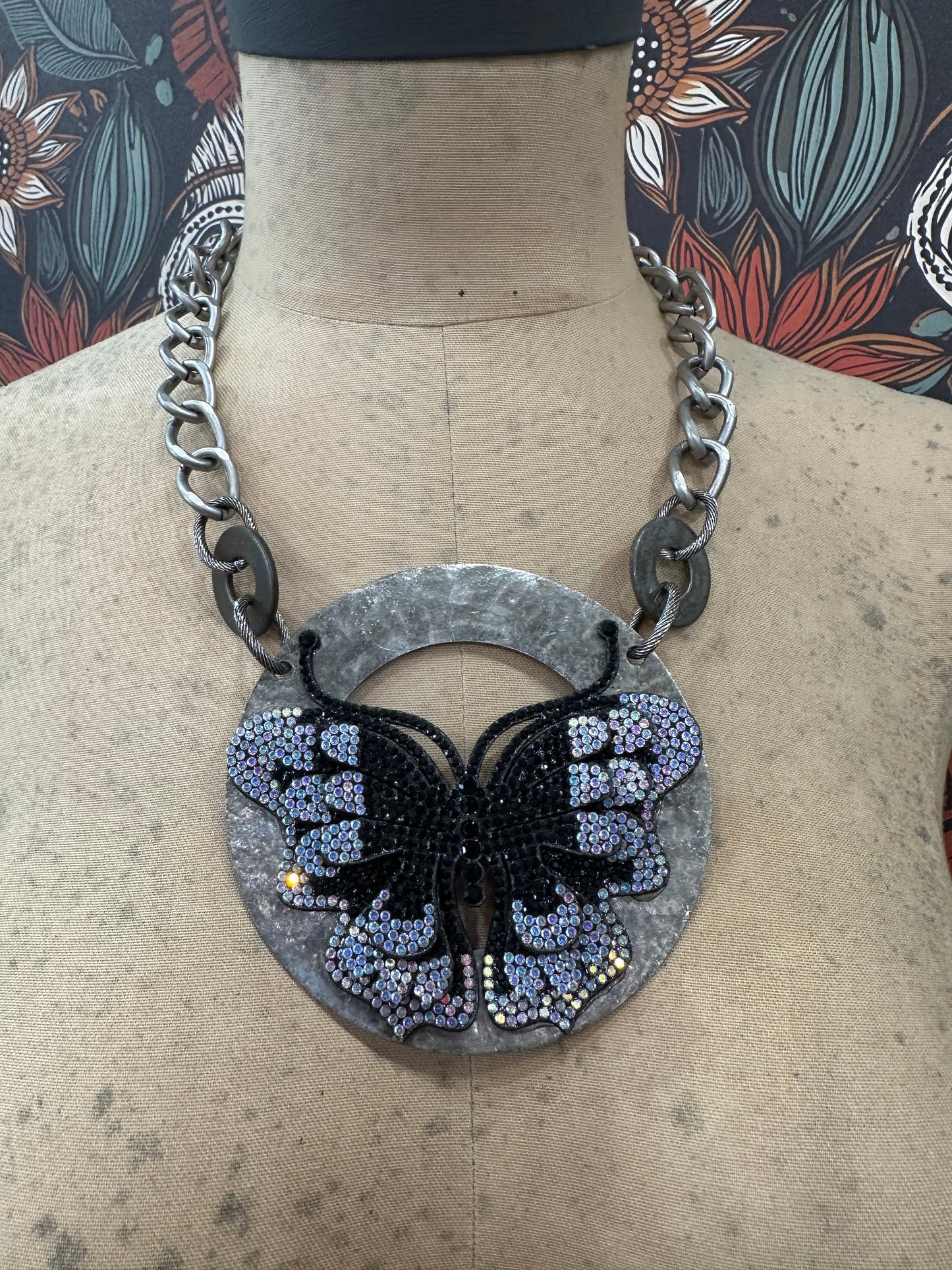 Butter B Necklace / Art by Amy