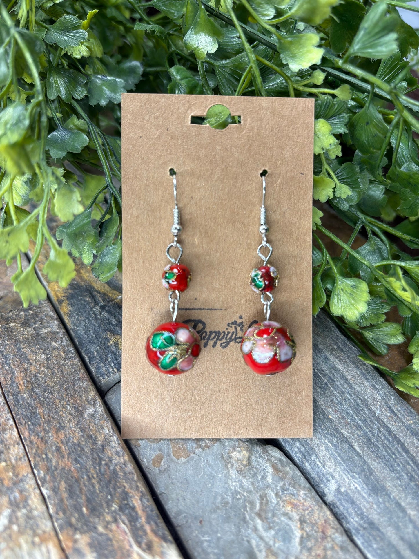 Ornate Orchard Dangle Earrings