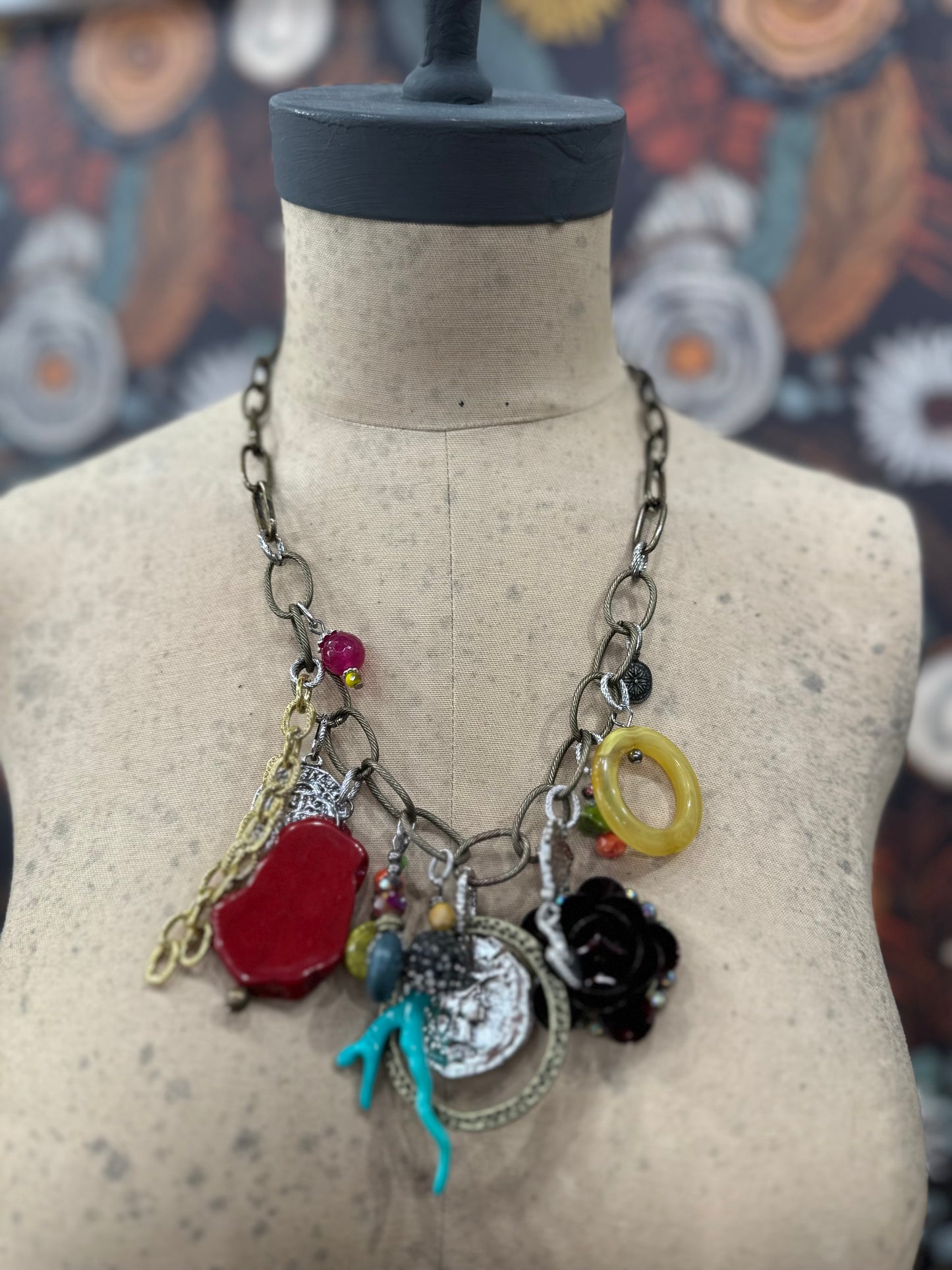 Center Stage Charm Necklace