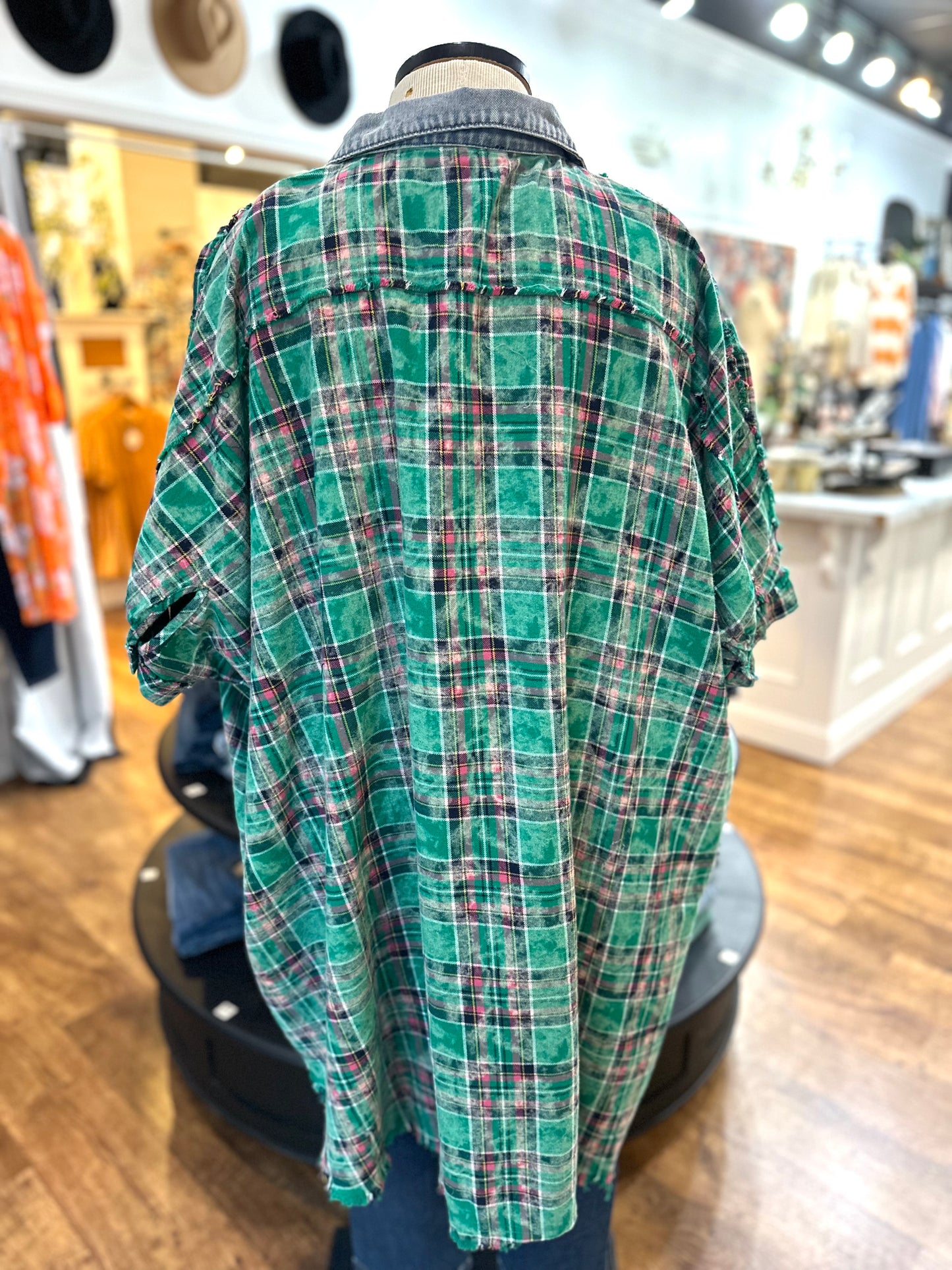 Look The Part Plaid Shacket / Duster