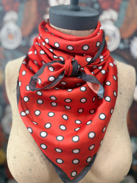 Red Dot Wild Rag / Scarf