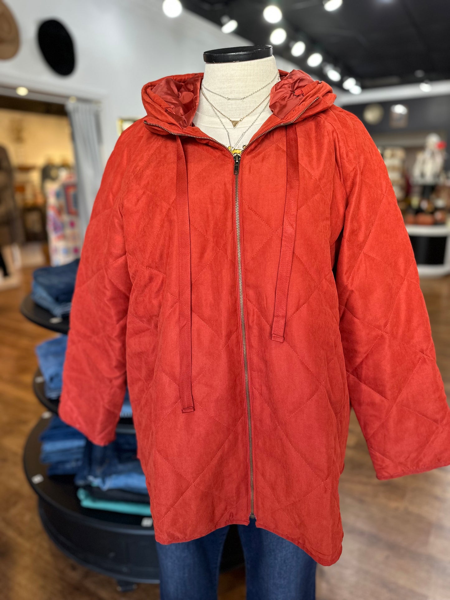 Cozy Moment Quilted Jacket