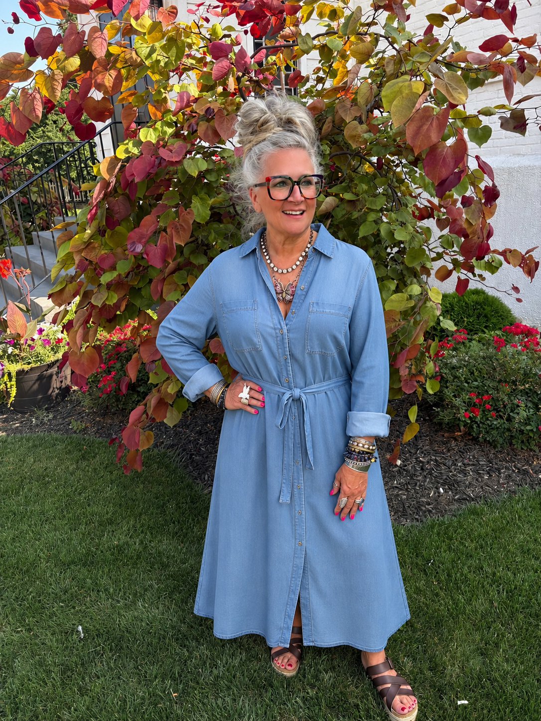 Denim Darling Chambray Dress