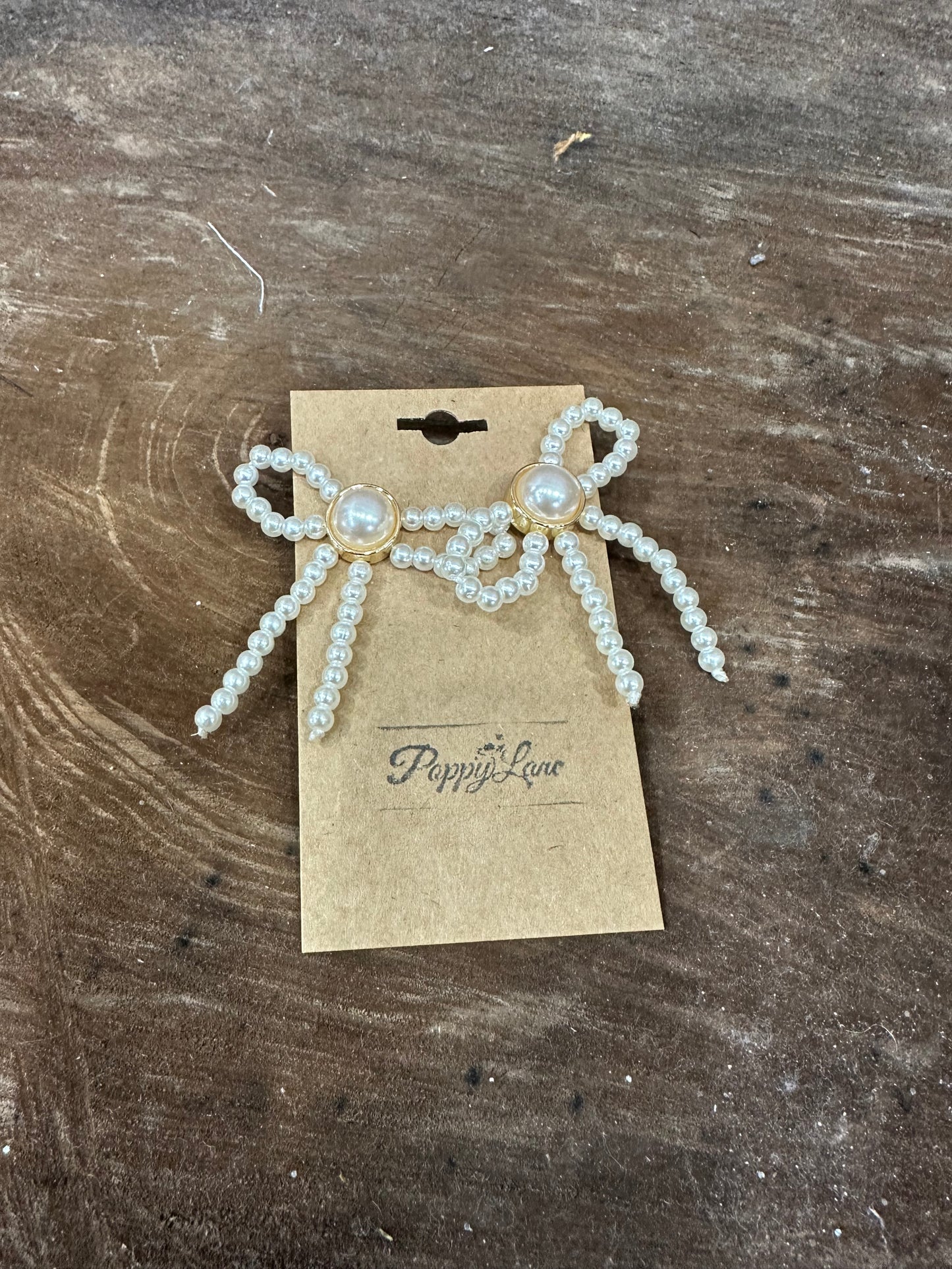 Pretty Little Things Bow Earrings