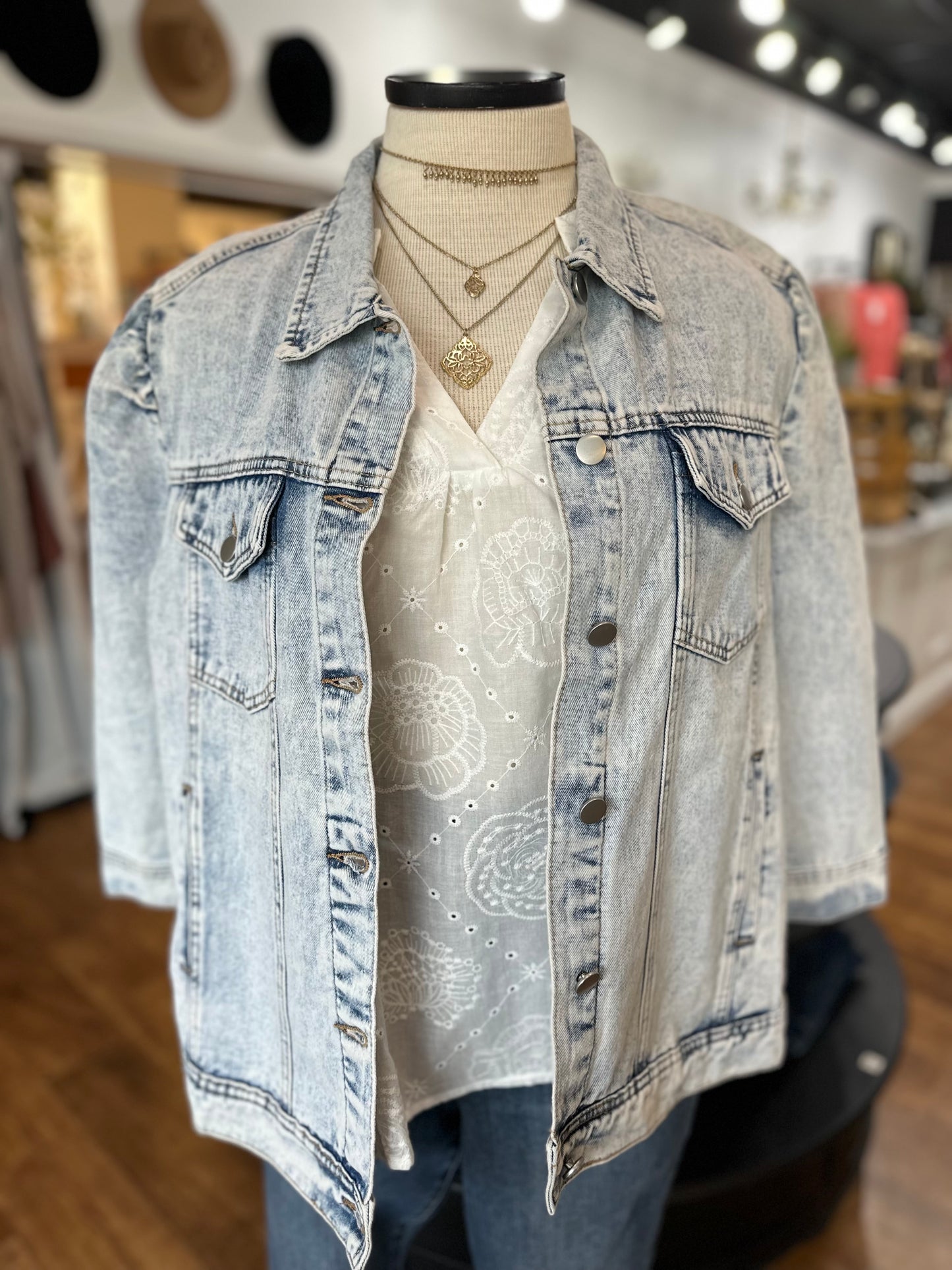 Street Chic Denim Jacket ~ Denim