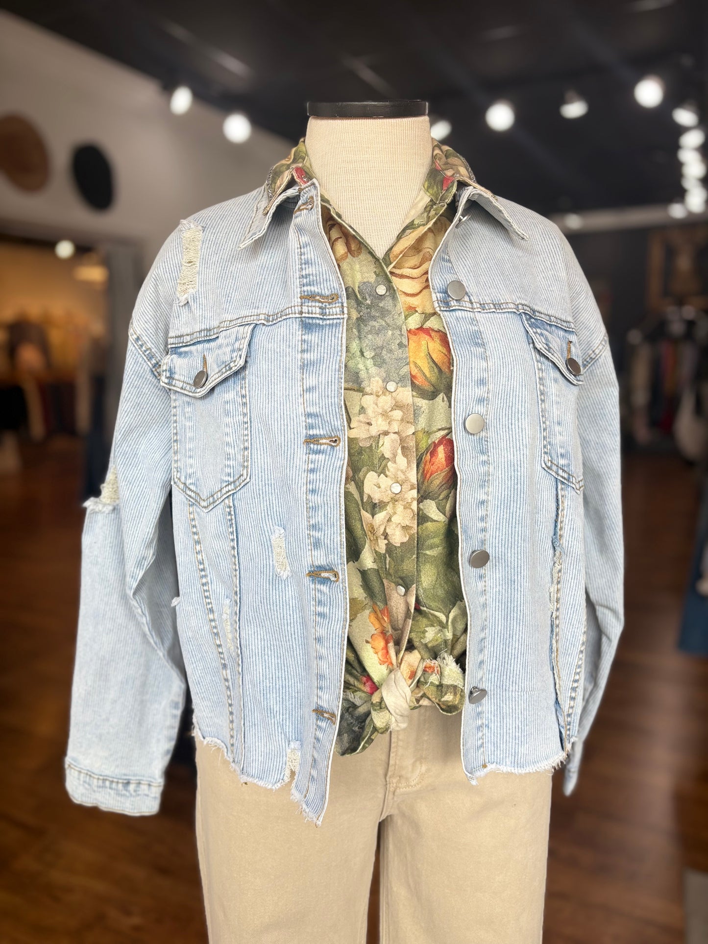 Soho Sleek Corduroy Jacket