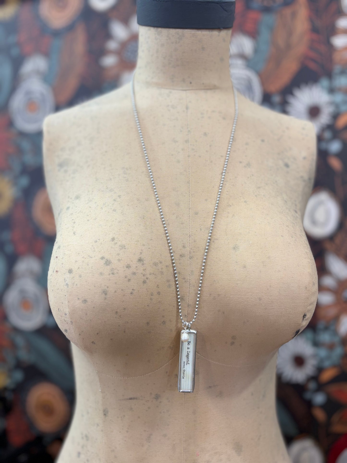 Soundtrack Of My Life Necklace ~ Don't Be A Lady