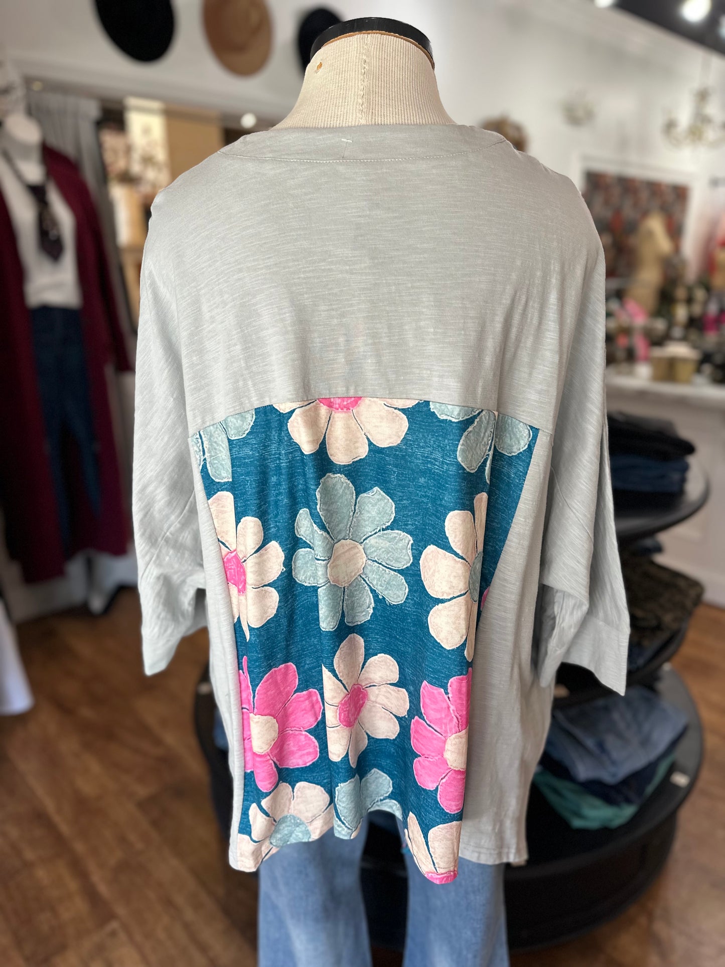 Full Bloom Patchwork Top