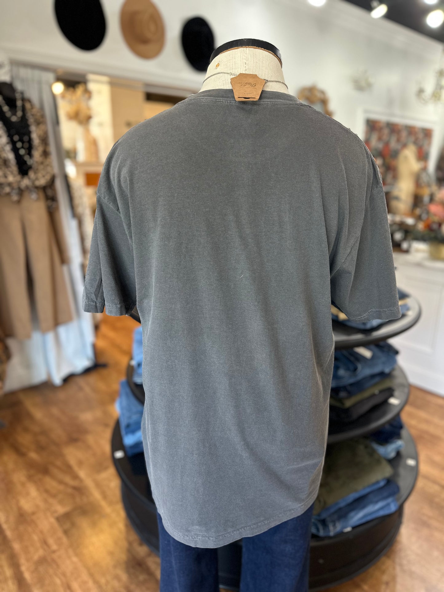 Stay Spooky Lace Ghost Graphic Tee