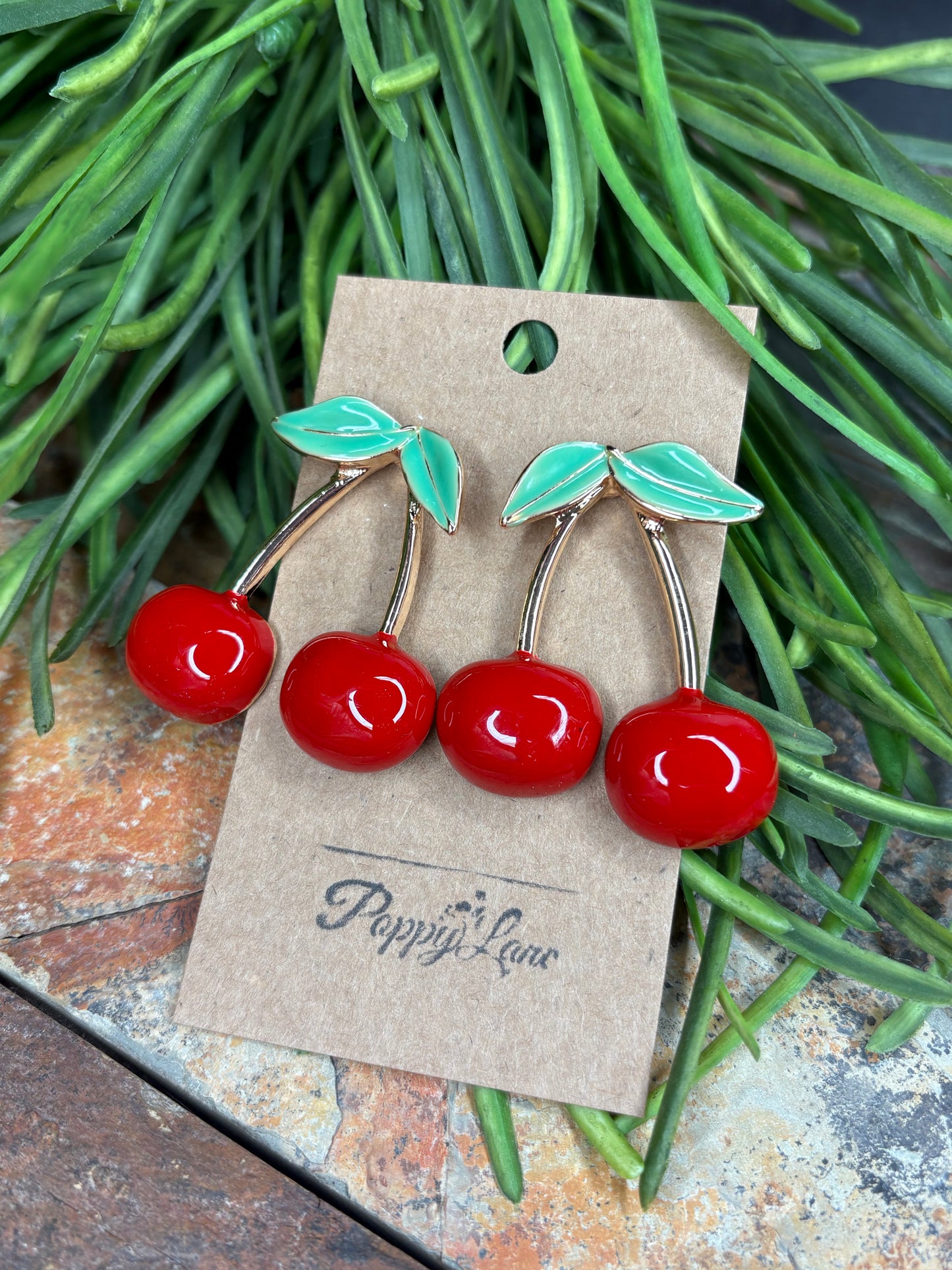 Dancing Cherry Earrings