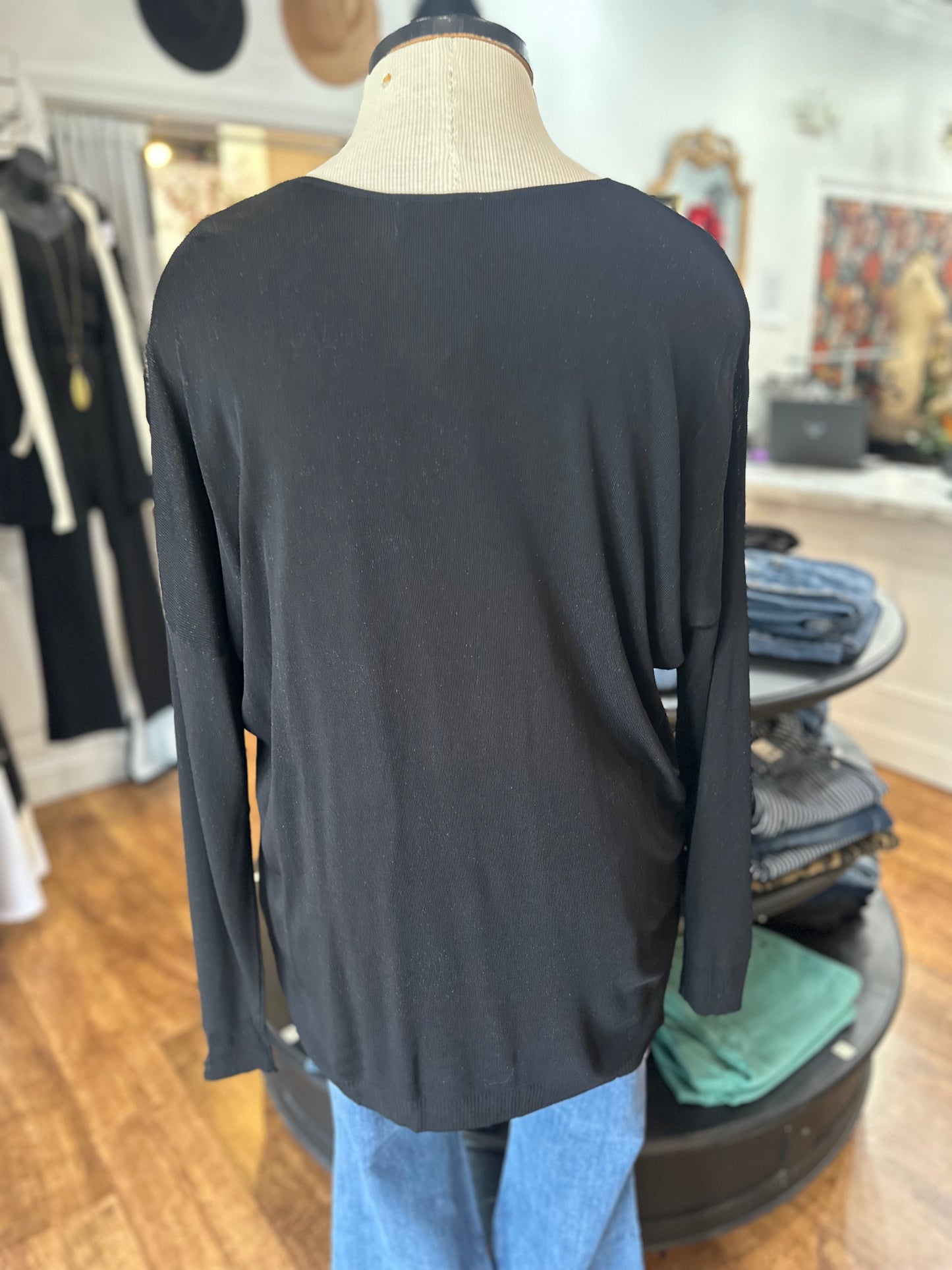 What About Now Sweater ~ Black