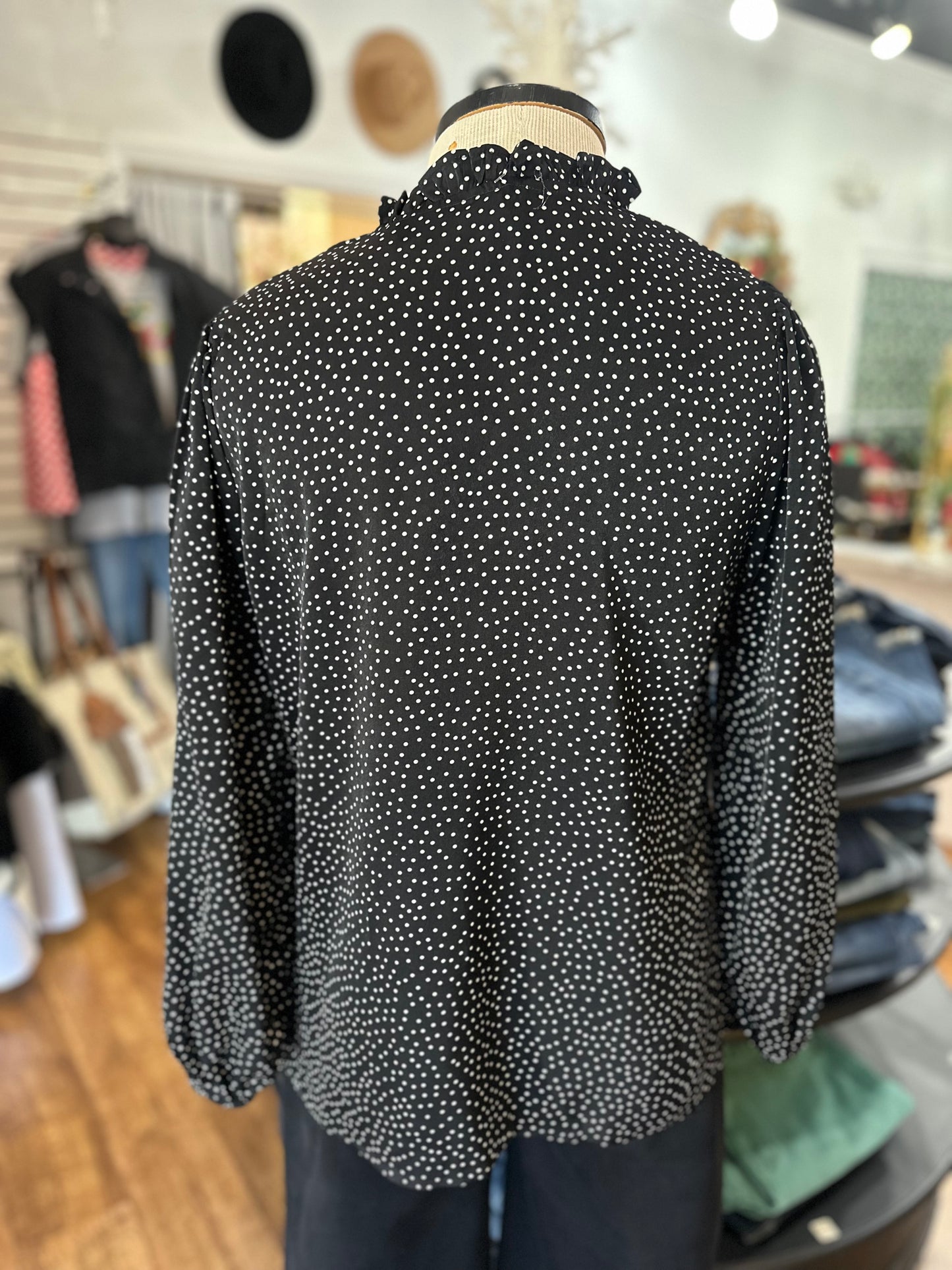 Point Of View Polka Dot Top